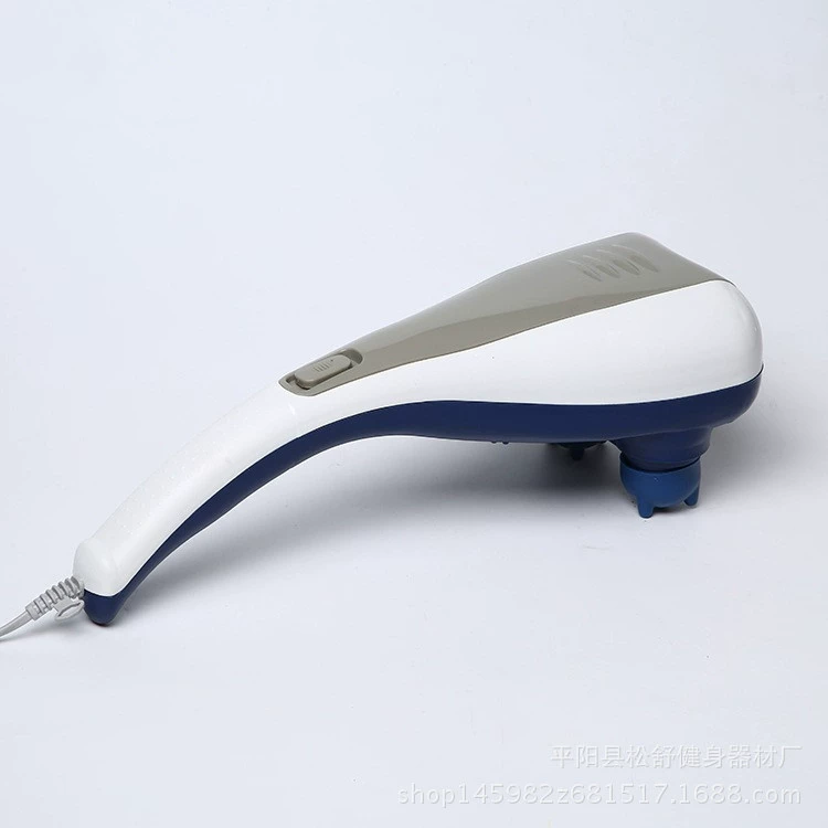 Массажер Daliwang с двумя насадками, электрический многофункциональный массажер для шеи, талии, ног, массажер для шейного отдела позвоночника, массажер для спины для всего тела