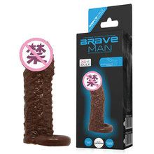 百乐 成人男用套 软胶套 空心套 成人用品16013