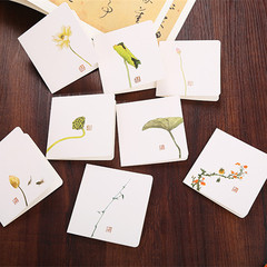 Creative card Chinese style celebrating card fresh and clean praise card sending blessings gifts Thanksgiving card envelope wholesale