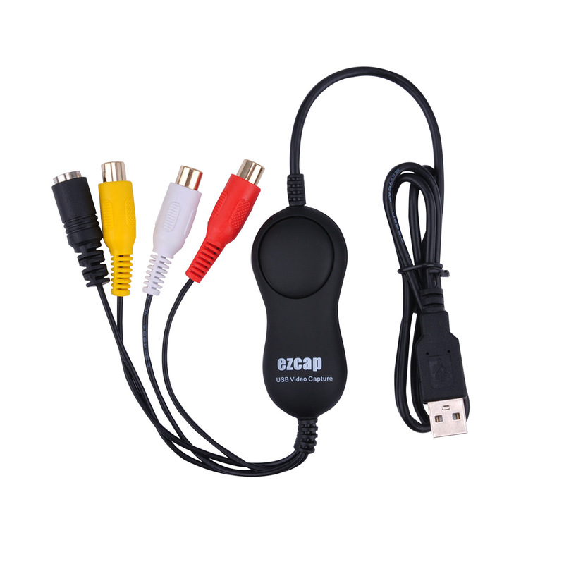 Usb2.0 Video Capture Card Analog Video Recording Card Can Be Used for Medical Uvc Free Drive Plug and Play