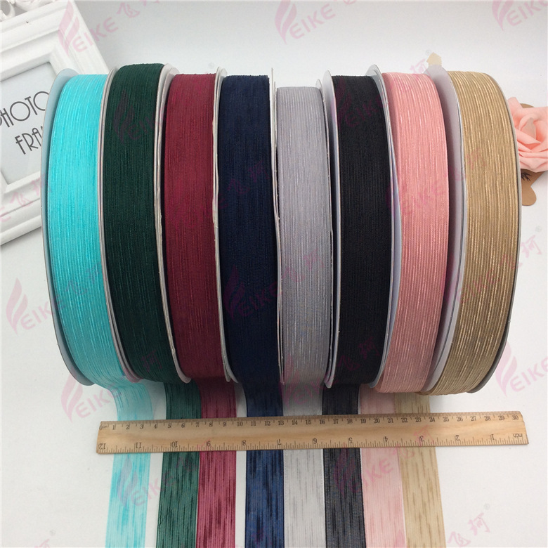 2.5cm-5cm韩国进口涤纶加粗纱带服装辅料婚庆礼品家纺包装织带