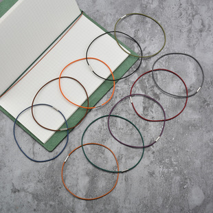 Traveler's Notebook Accessories, Round Splicing Rope, High-Quality Nylon Rope, Elastic Rubber Band, Equipment Binding Rope