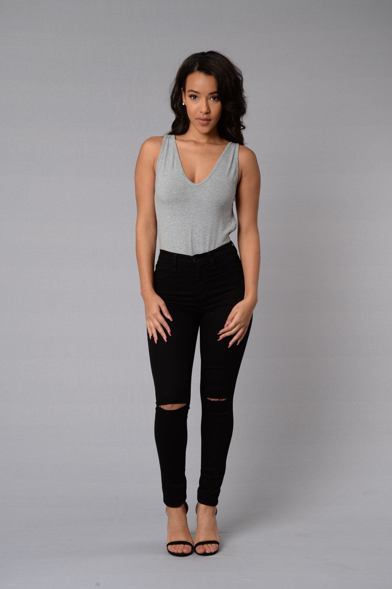 2023 transfronteriza europea y americana buena tela pantalones pitillo Amazon eBay AliExpress nuevas mujeres denim en stock venta al por mayor image 8