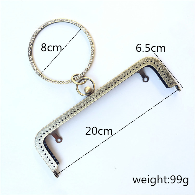 Promoción de precios especiales: 20cm brazalete de diamantes en relieve cuadrado con brazalete de oro, brazalete de mano