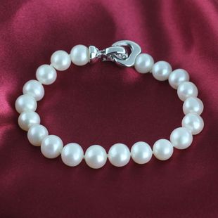 Freshwater pearl bracelet elastic line simple 8-11mm