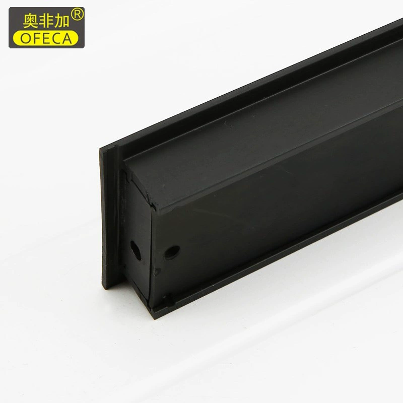 Скрытая ручка вмонтированная в шкаф-купе скрытая ручка invisible door handle шкаф-выдвижной ящик черный невидимый дизайн