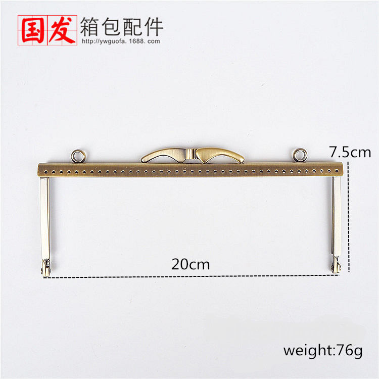 8.5CM / 10.5CM / 12.5CM / 15CM / 20CM boca de pie dorado bronce de cola de pescado