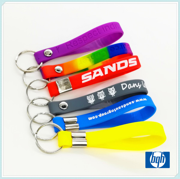 Silicone keychain
