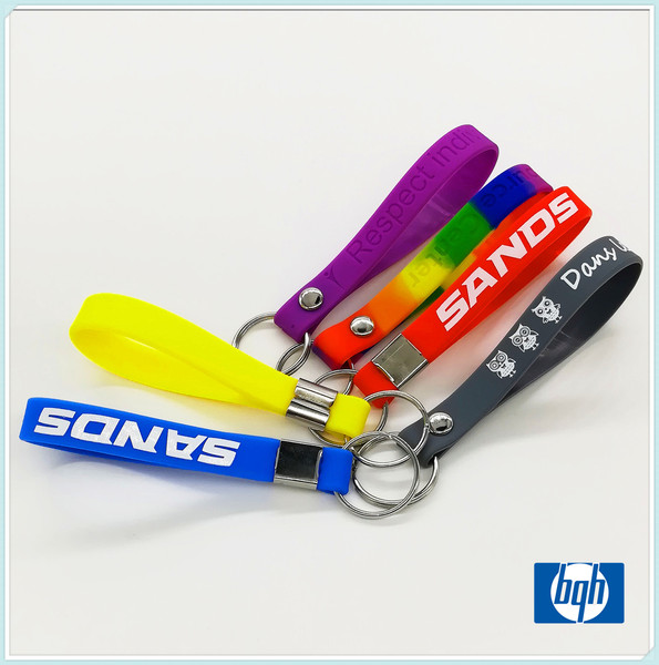 Silicone keychain