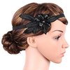 Black nail sequins, headband, hair accessory, European style, wholesale