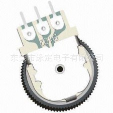 带刻度字音量类单双拨盘电位器旋转调音指轮碳膜电位器多尺寸可选