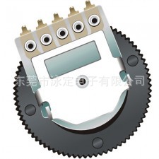 供应R1001拨盘电位器 圆盘旋转电位器 耐高温电位器