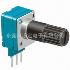 汽车功放电位器，音量电位器，R096塑封双联电位器