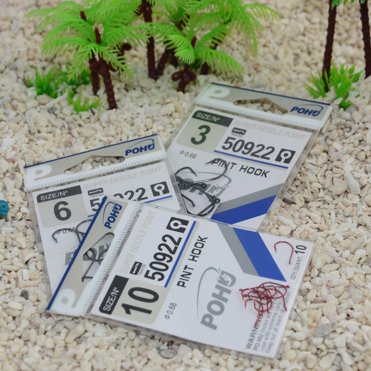 POHU boutique 50922 color anzuelo boutique de acero alto carbono fábrica garantía calidad gran cantidad Congou