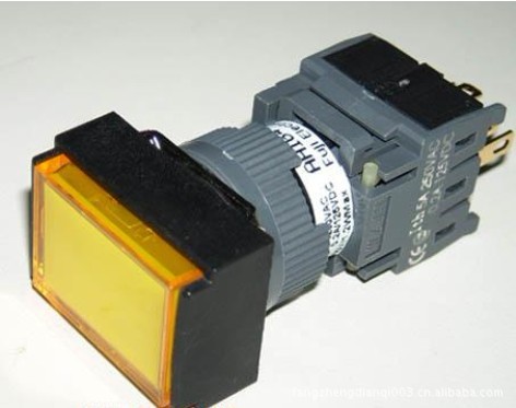 富士指示灯A164-TL按钮开关AH165-FL 钥匙按钮AH165-J3