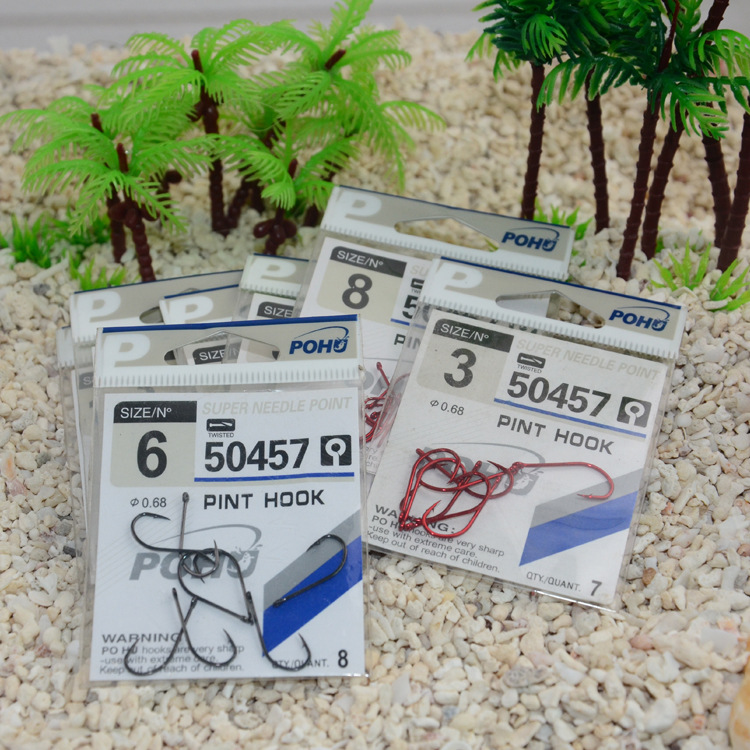 Qihu boutique 50457 color anzuelo acero de alto carbono fábrica garantía calidad gran cantidad congyou