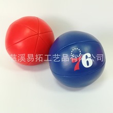 PVC PU 人造革填棉球 8片球 西瓜球