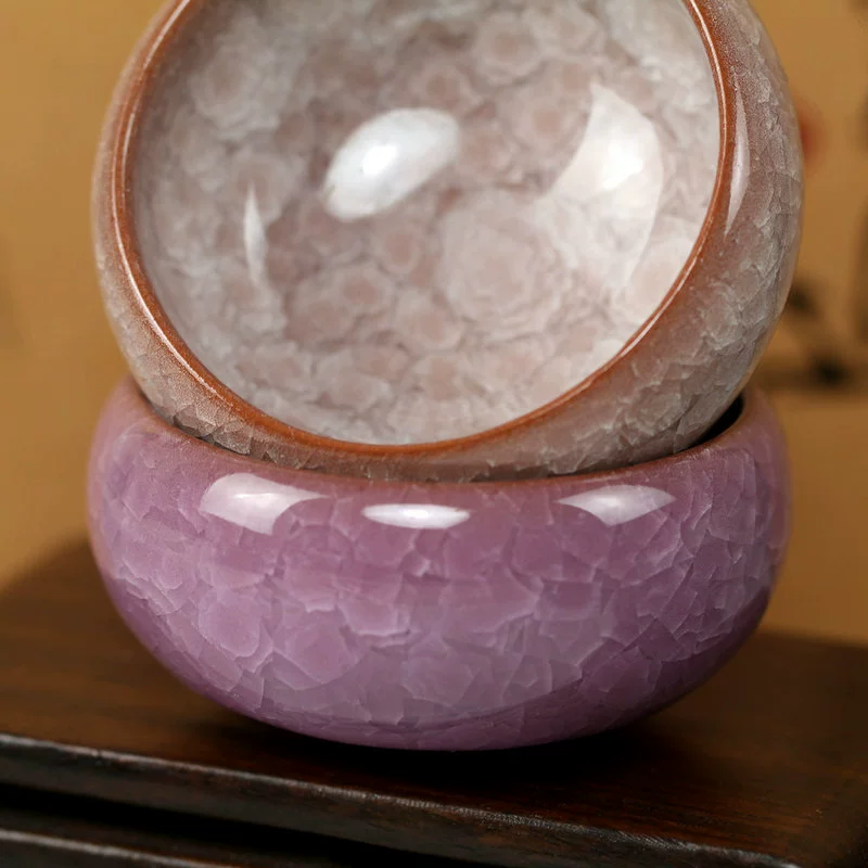 Чайная чашка (Tao Porcelain Eight) из фарфора с ледяной трещиноватой глазурью, простая элегантная, 7 цветов