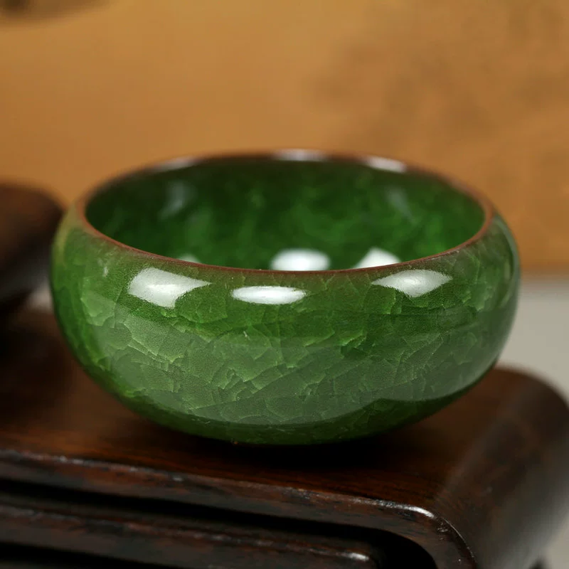 Чайная чашка (Tao Porcelain Eight) из фарфора с ледяной трещиноватой глазурью, простая элегантная, 7 цветов