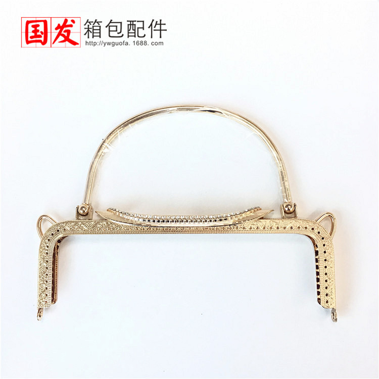 Nuevo spot 22CM cubierta en relieve cuadrada de hierro mano oro bronce oro ligero con mano oro