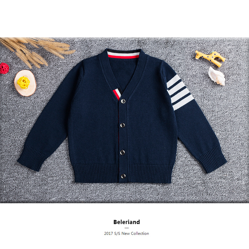 (Cross-border trading), children's sweater, brand cardigan for boys, children's clothing, Korean style 3