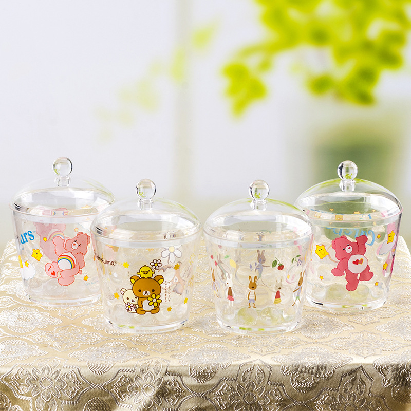 DC4022  汇品美 高度透明PS收纳储物罐 创意糖果 办公室 家居收纳