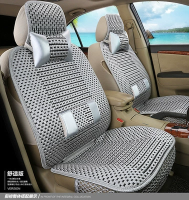 Universal Car Seat Cover, Seat cushion, seat cover - grey-comfortable-five-seat-set