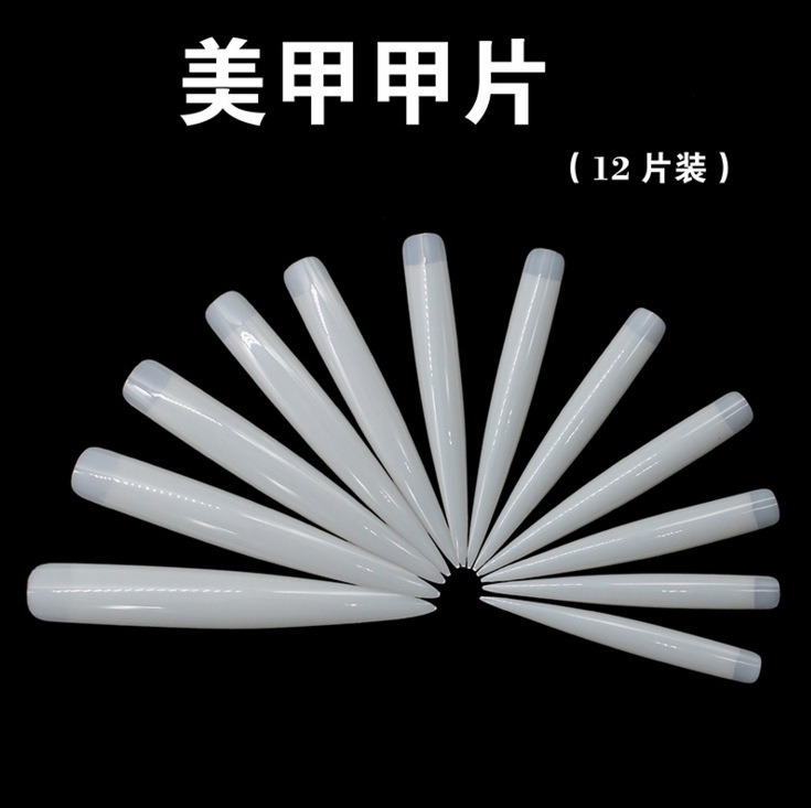 False Nail Nail Salon Nail Nail Nail Piece Sample Display A Lengthened False Nail Paste Stage Art Nail Piece
