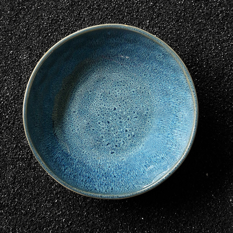 欧美客创意日式陶瓷浅口碗意面拉面碗水果沙拉碗汤碗个性餐厅菜碗