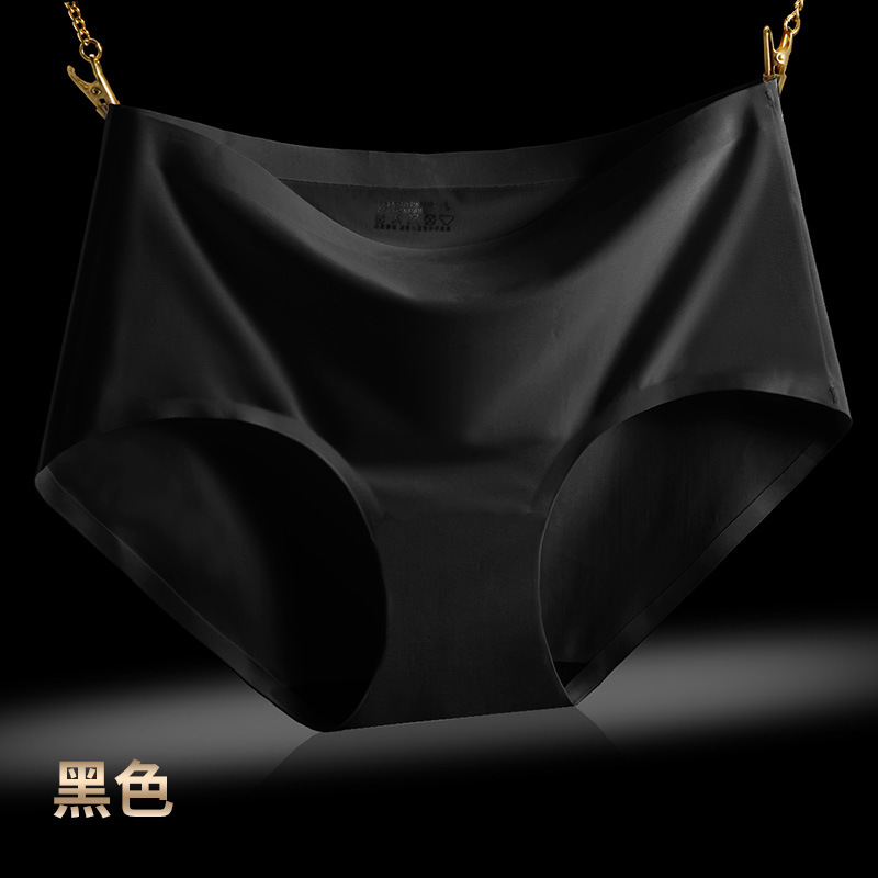 Nueva ropa interior sin costuras de una pieza de seda de hielo para mujer cintura media ropa interior de mujer sexy talla grande ropa interior de mujer 810