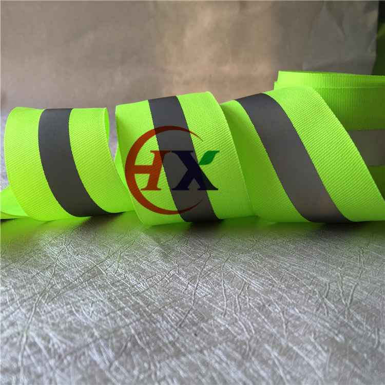 直销50mm反光织带 反光条 反光警示带烫带箱包服装辅料反光包边带