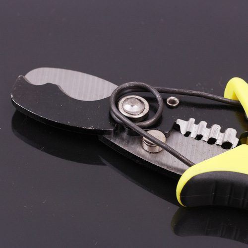 Wire Stripper Single Color Wire Stripper Double Handle Wire Stripper Heavy Duty Automatic Wire Stripper Multifunctional Wire Stripper