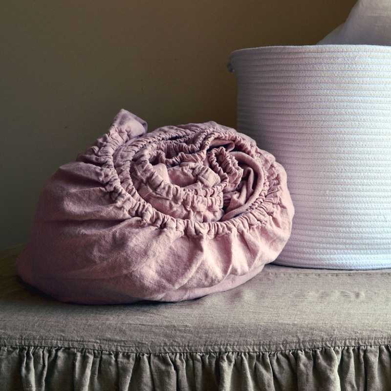 French pure linen bedspread bed sheet linen bedspread bed cover comfortable soft Simmons protective cover