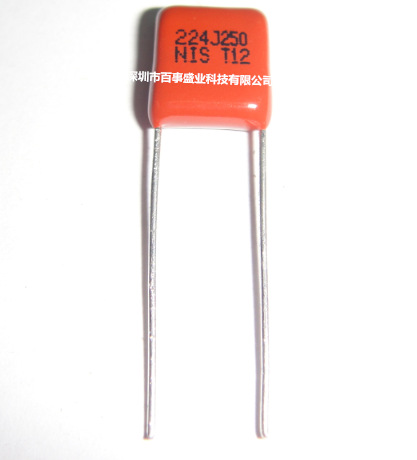 原装Panasonic松下 CBB电容0.22UF 224 220NF 50V 63V 100V 编带