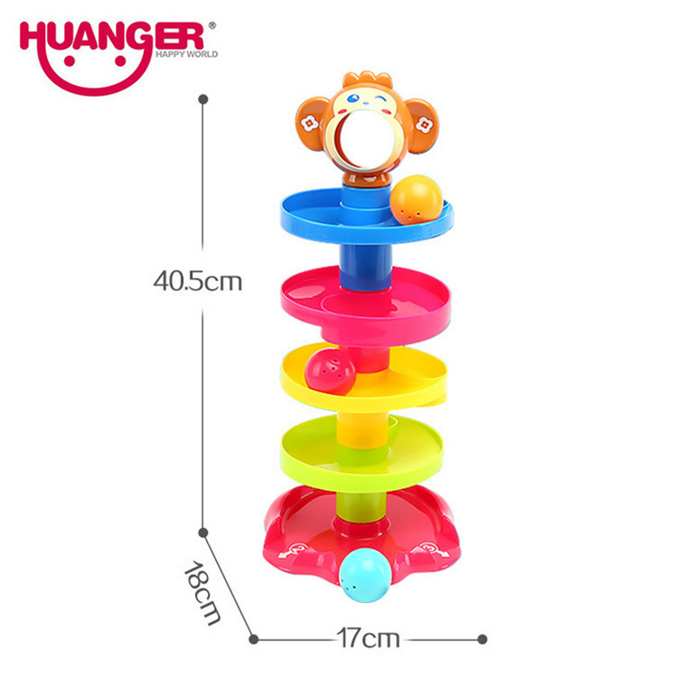 Huang Er Puzzle Roll Ball Early Education Hand Grab Ball Baby Toys 0-1 Years Old Baby Toys 0-3-6-12 Months