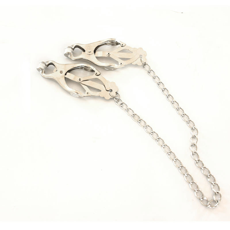 Juguetes para adultos suministros para adultos mariposa clip trébol mama aparato Acero inoxidable sexy pecho clip RX-003 sexy