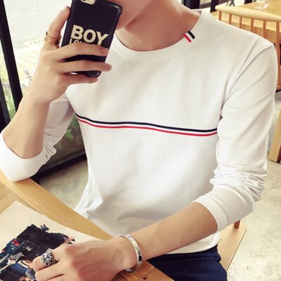 Barato de primavera y otoño abrigo estilo coreano los hombres moda 2017 Nuevo estudiante guapo otoño Delgado Chaqueta slim fit