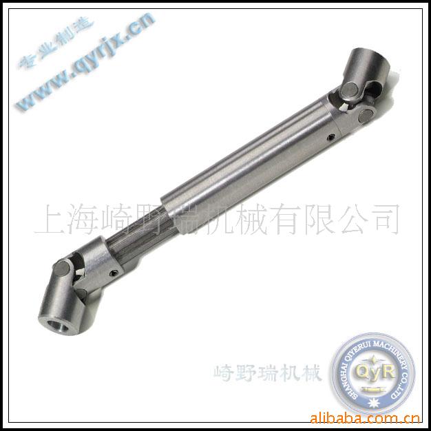 生产小型十字万向联轴器.花键伸缩十字轴承精密万向节