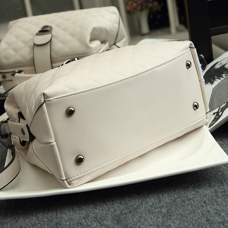 2024 New Style Retro Medical Bag Shoulder Bag For Women Matte Leather Trendy Handbag - Thumbnail 4