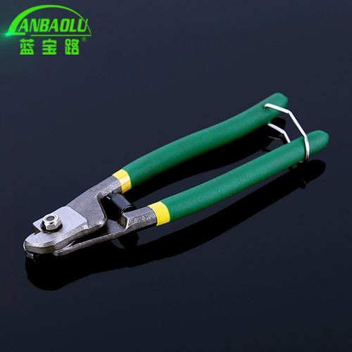 Manufacturer wholesale Lambo Road Hardware 8-inch wire rope scissors, labor-saving multi-function manual round mouth cable wire rope