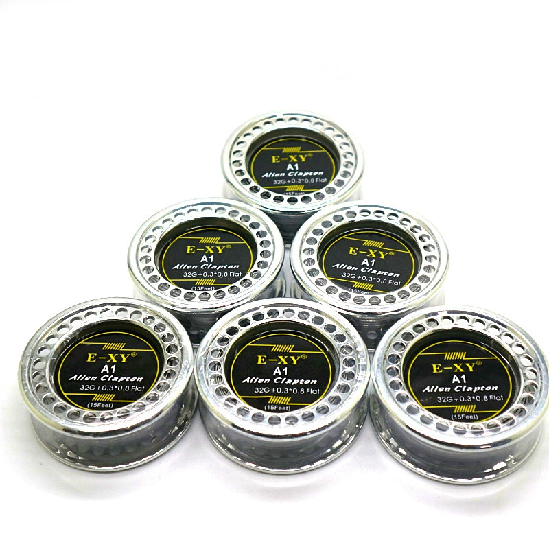 Инопланетная проволока Clapton резистор Clapton необычный нагревательный провод с плоским сердечником 5 м в рулоне