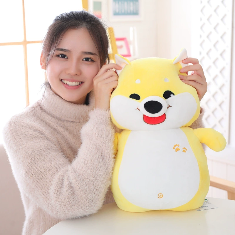 Cartoon plush cute children's doll with down, direct factory sales, Birthday gift, wholesale