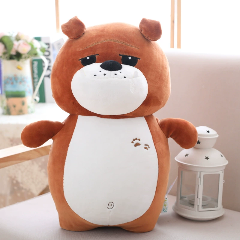 Cartoon plush cute children's doll with down, direct factory sales, Birthday gift, wholesale