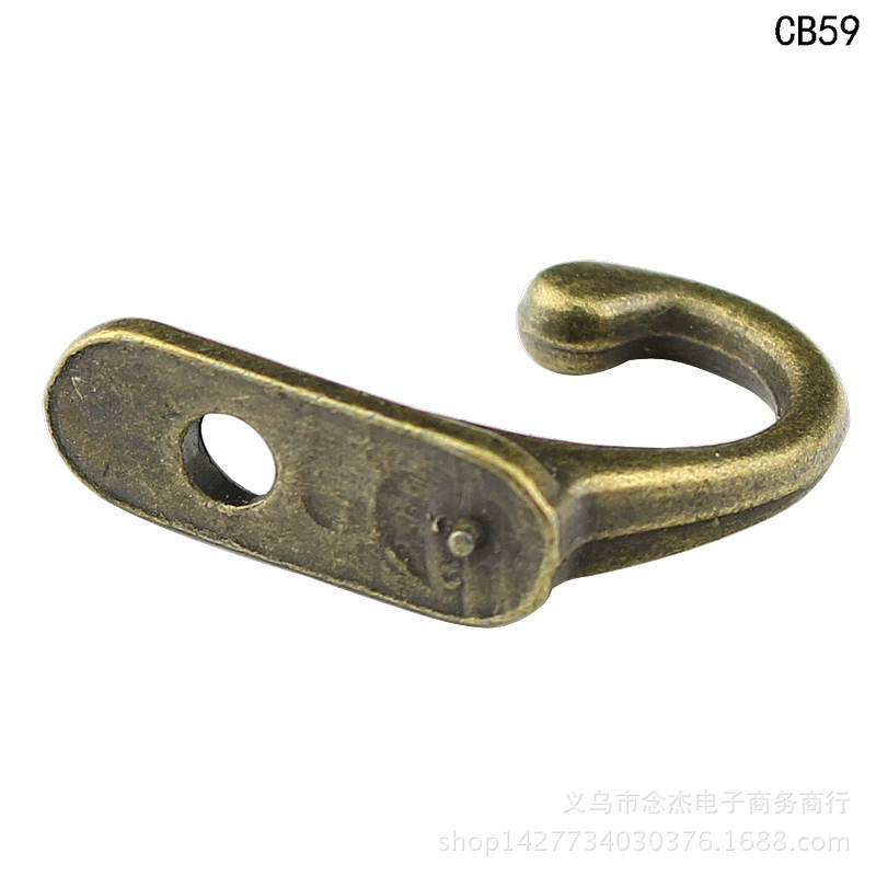 8*27mm мини малый крюк одиночное отверстие из алюминиевого крюка декоративный крюк единичный крюк специальный мини крюк