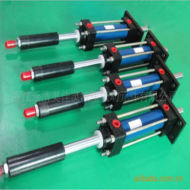 现货供应MOB50*200-100-FA行程可调前法兰式拉杆液压油缸