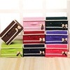 Fashionable folding storage box non-woven cloth with bow