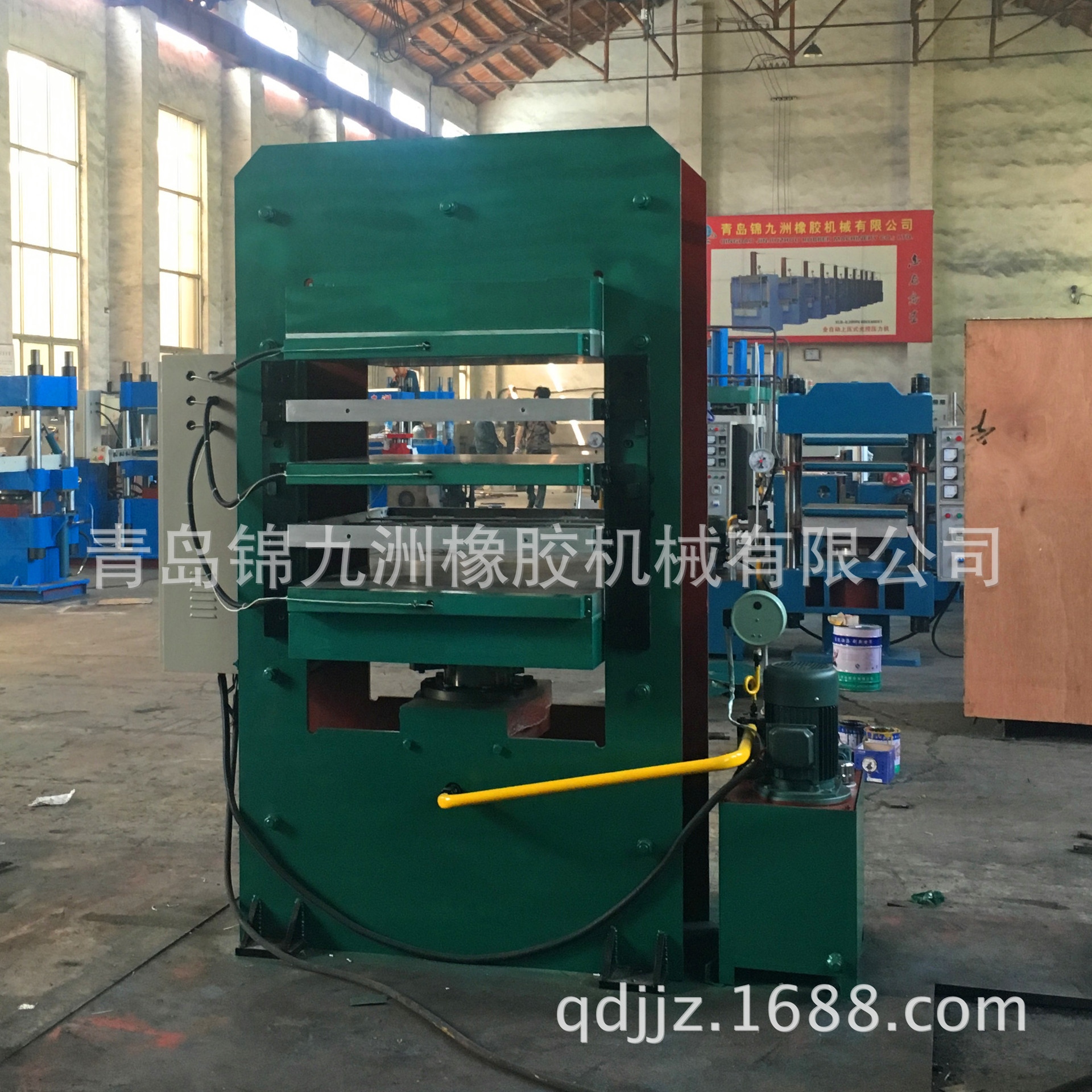 轮胎修补胶带热压机 橡胶热压机 单面加热半自动橡胶硫化机