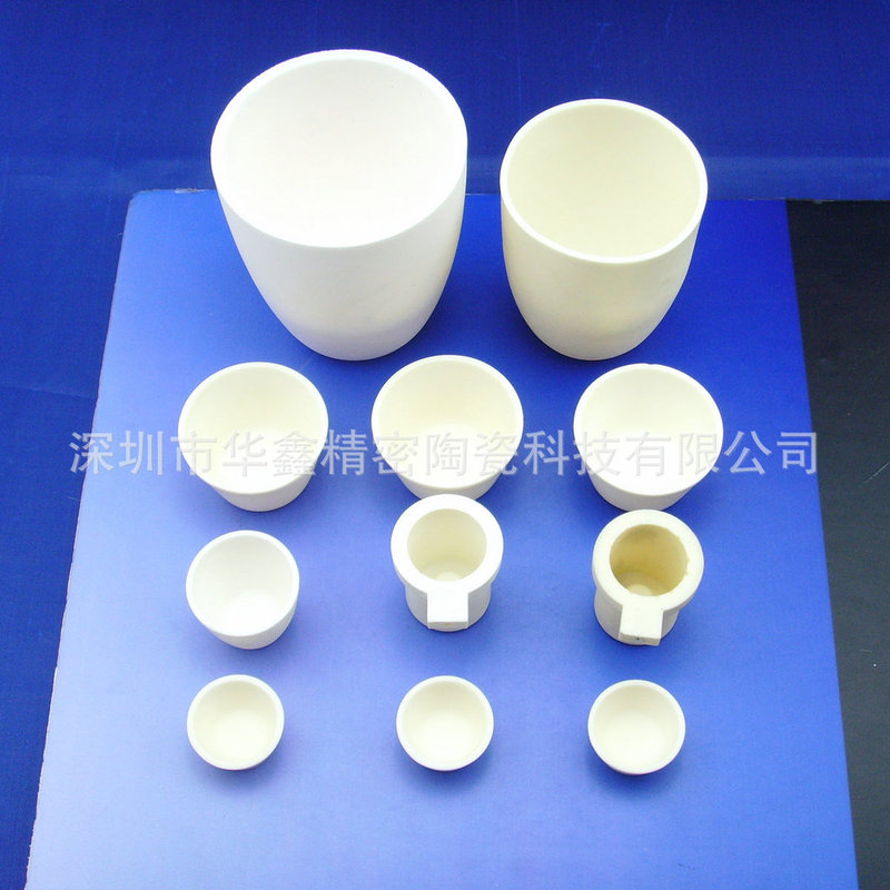 99% Alumina Ceramic Crucible, High Temperature Resistant and Wear-Resistant, Used for Utensils, Alumina Ceramic Container 99% Alumina Ceramic Crucible, High Temperature Resistant and Wear-Resistant, Used for Utensils, Alumina Ceramic Container
