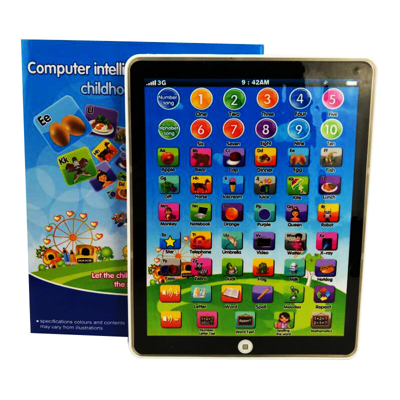 Cross-Border Foreign Trade Large Tablet Learning Machine Children's Educational Multi-Functional Early Education Reading Machine Gift Toy