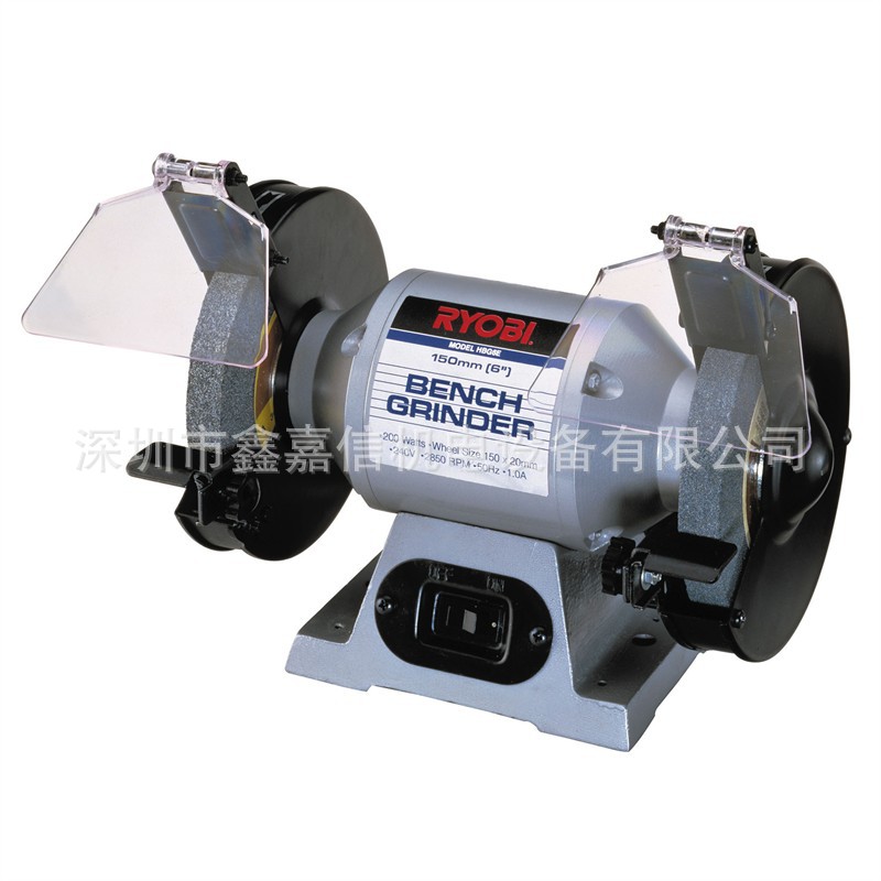 批发零售日本RYOBI利优比台式砂轮机HBG-6E